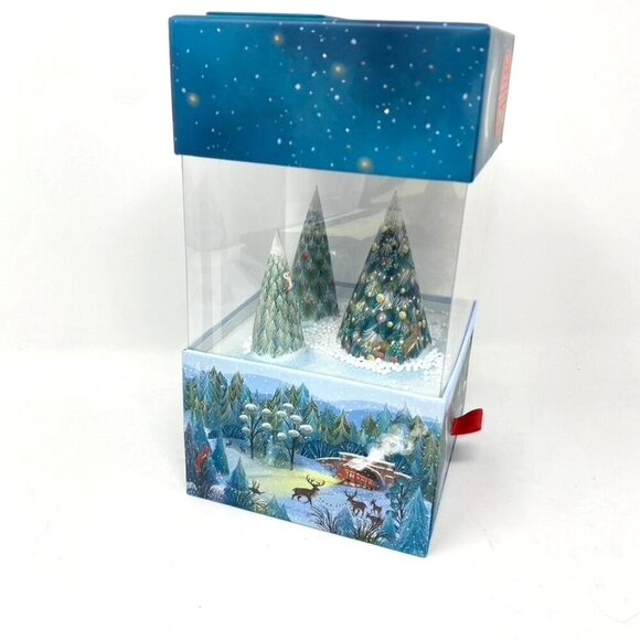 Marks & Spencer x Target  Snowing Forest Animated Snow Drawer Decor Keepsake - Picture 6 of 11